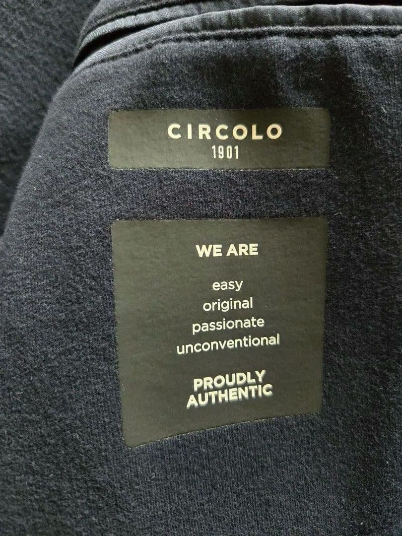 CIRCOLO カシミアタッチ　ダブルジャケット