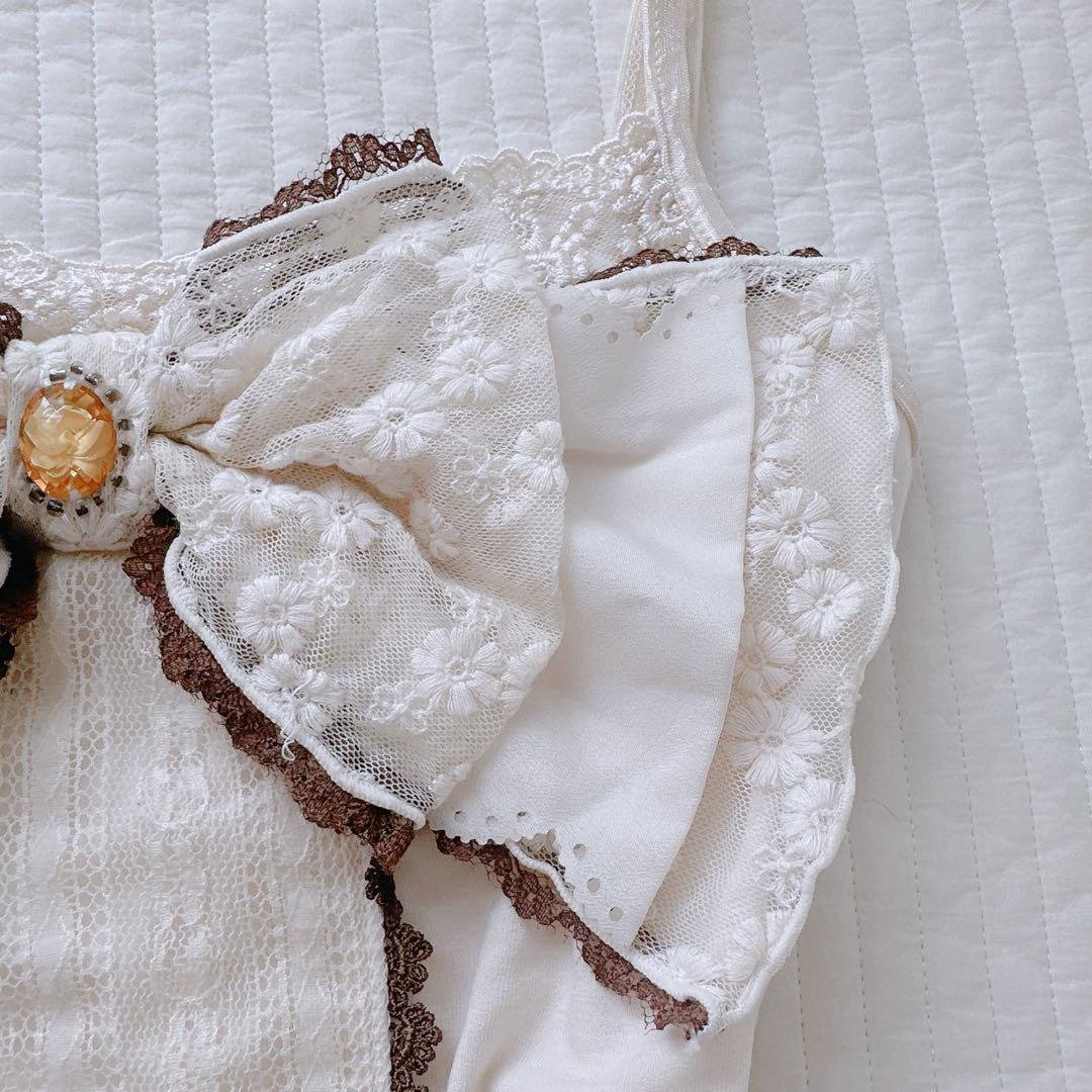 axes femme ビッグリボン キャミソール フェアリーコア ウィッシュコア