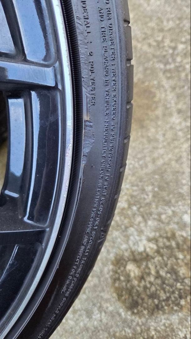 ピーターVOLTECHYPERMZ 19インチ タイヤホイールセット訳あり